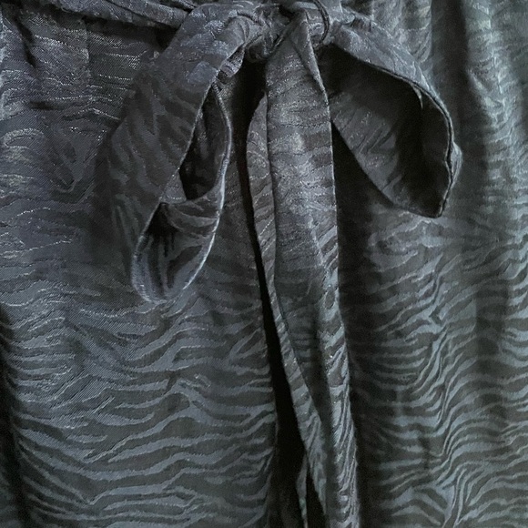 Victorias Secret Wide leg pants zebra print blue - Picture 6 of 8